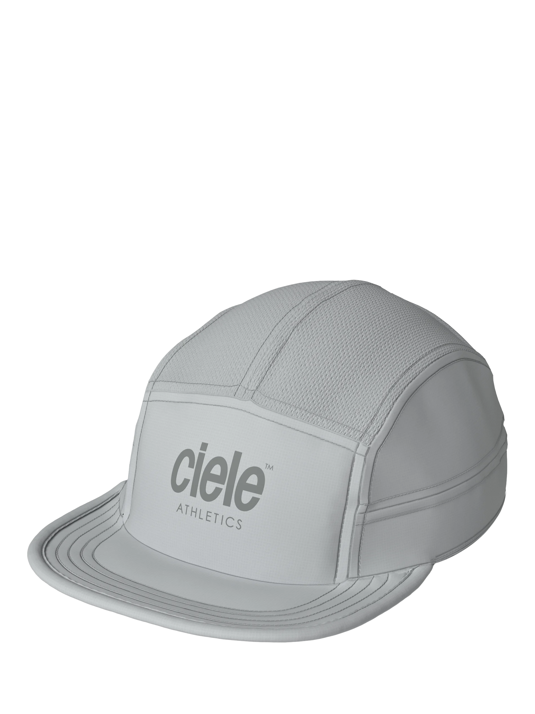 Product image 1 of 1, which shows Ciele GOCap Athletics Running Cap, Light Grey, S-M