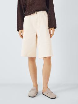 John Lewis ANYDAY Bermuda Shorts, Ecru, Ecru
