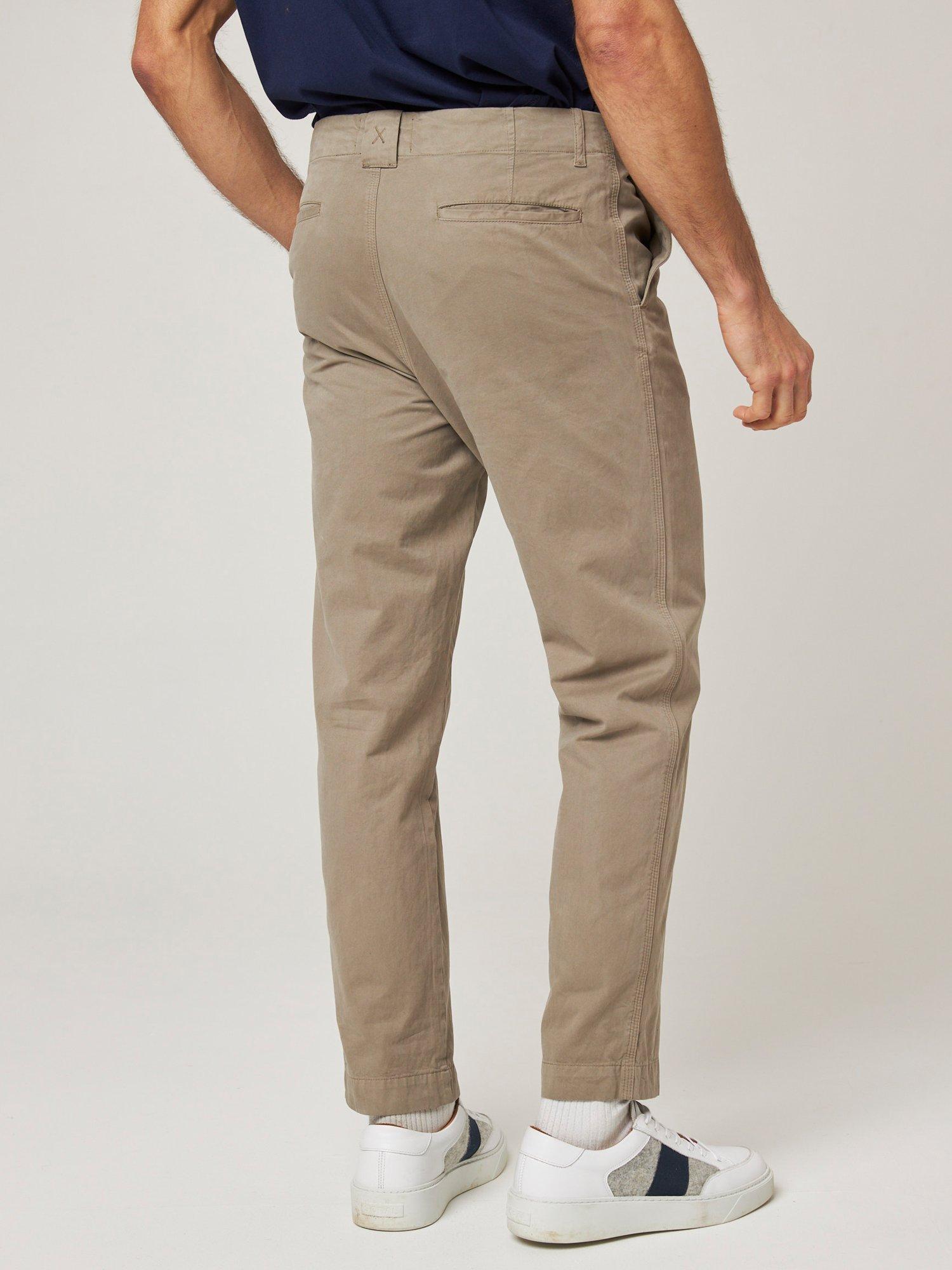 Product image 3 of 6, which shows Peregrine Straight Fit Ashton Chinos, Putty, S