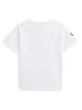 Ralph Lauren Polo Ralph Lauren Kids' Wimbledon Bear T-Shirt, Ceramic White