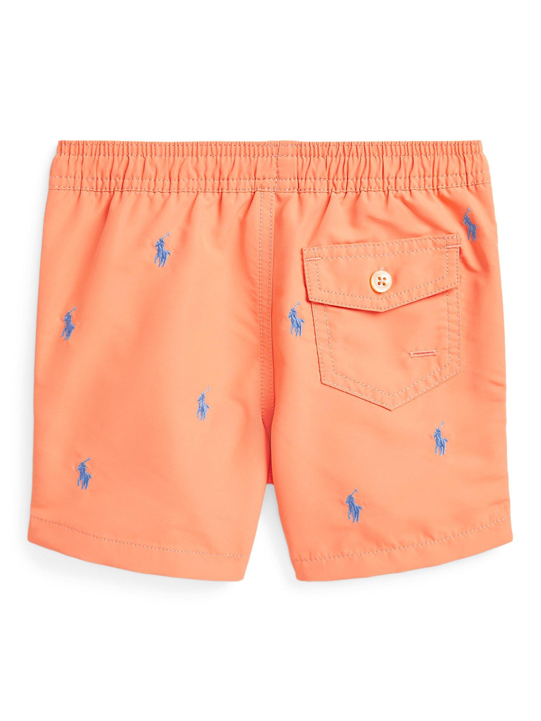 Product image 2 of 2, which shows Ralph Lauren Kids' Swim Shorts, Poppy, 2 years