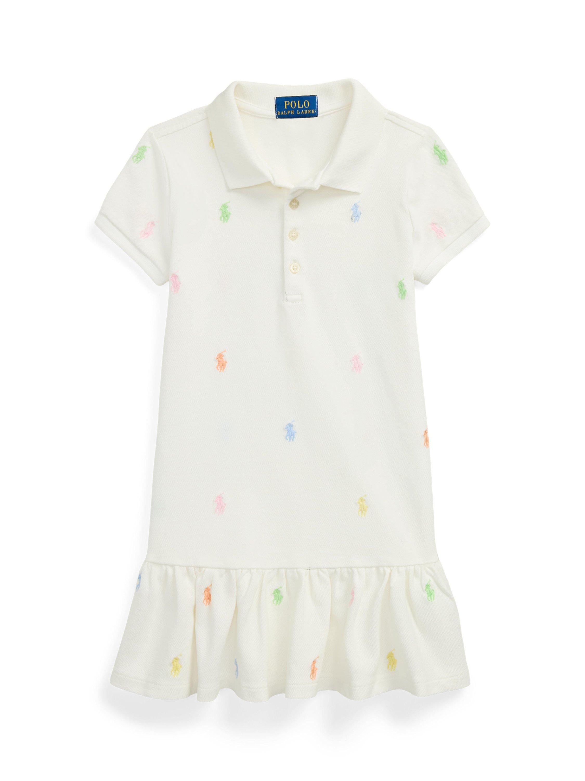 Product image 1 of 4, which shows Ralph Lauren Polo Ralph Lauren Kids' Day Dress, White, 2 years