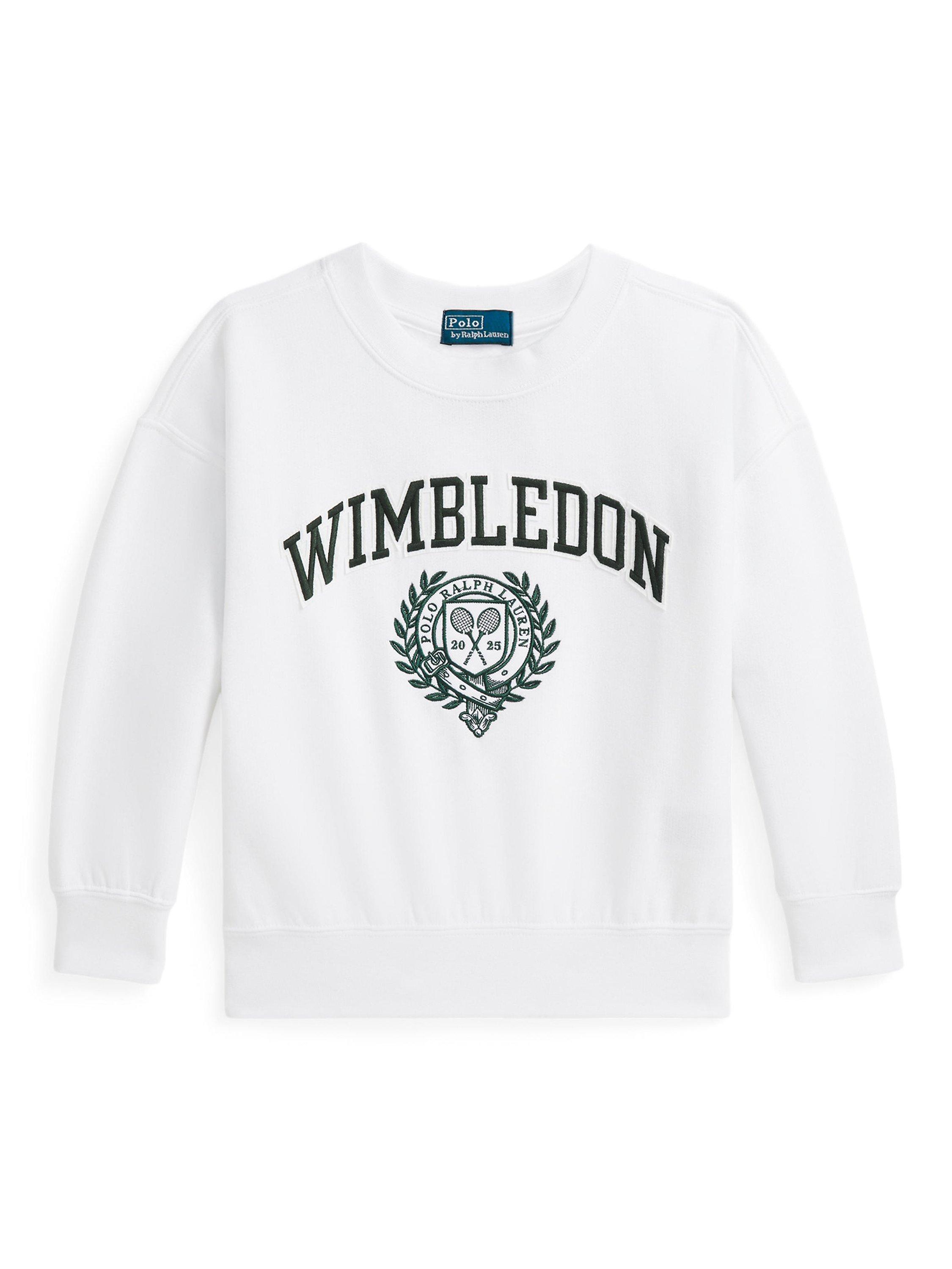 Polo Ralph Lauren Kids' Wimbledon Tennis Crest Sweatshirt