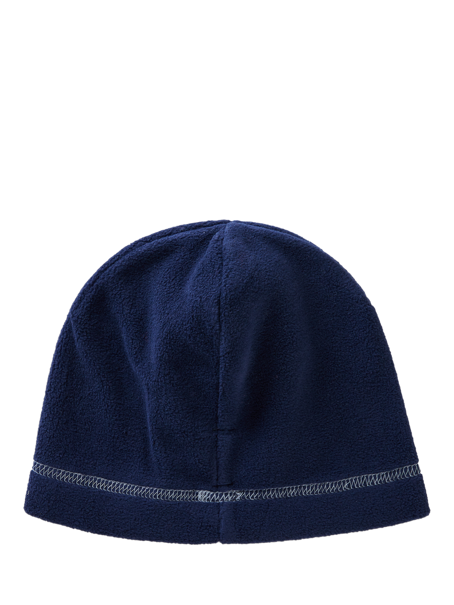 Product image 2 of 3, which shows Benetton Kids' Fleece Logo Beanie Hat, Night Blue, 2-3 years