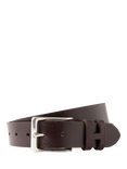 Hackett London Leather Monogram Belt