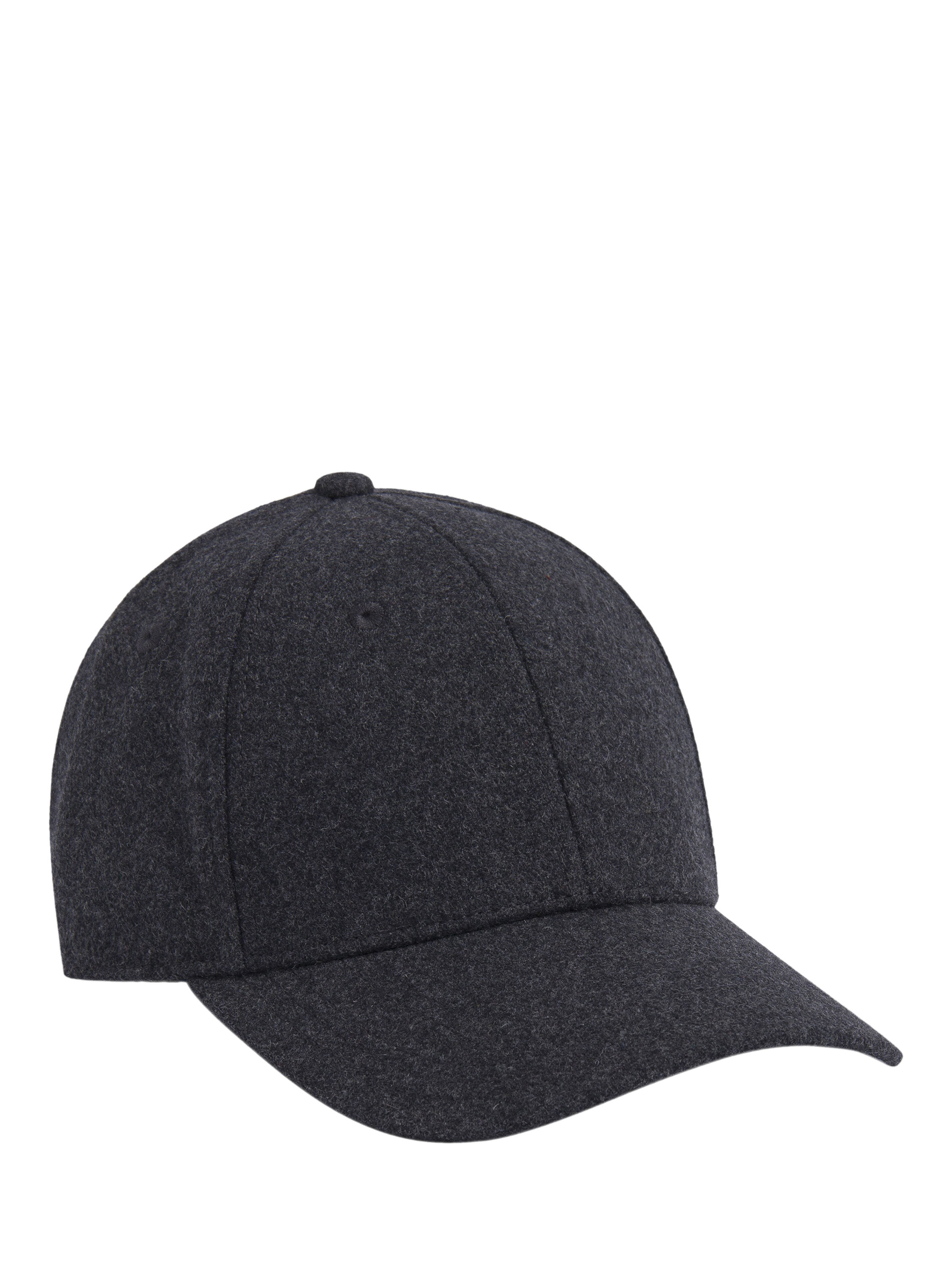 Hackett London Flannel Baseball Cap, Grey
