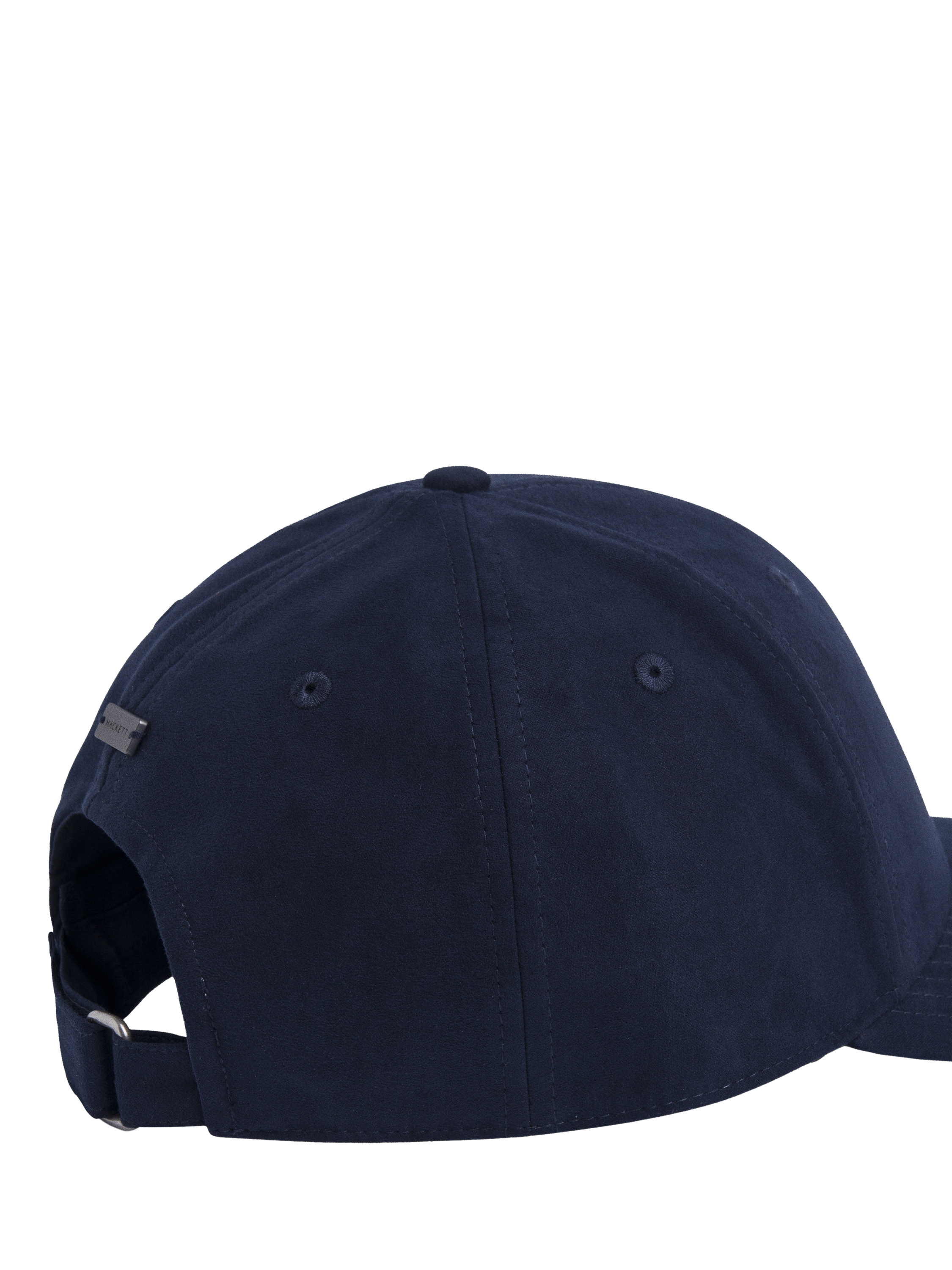 Product image 2 of 4, which shows Hackett London Faux Suede Baseball Cap, Navy, One Size