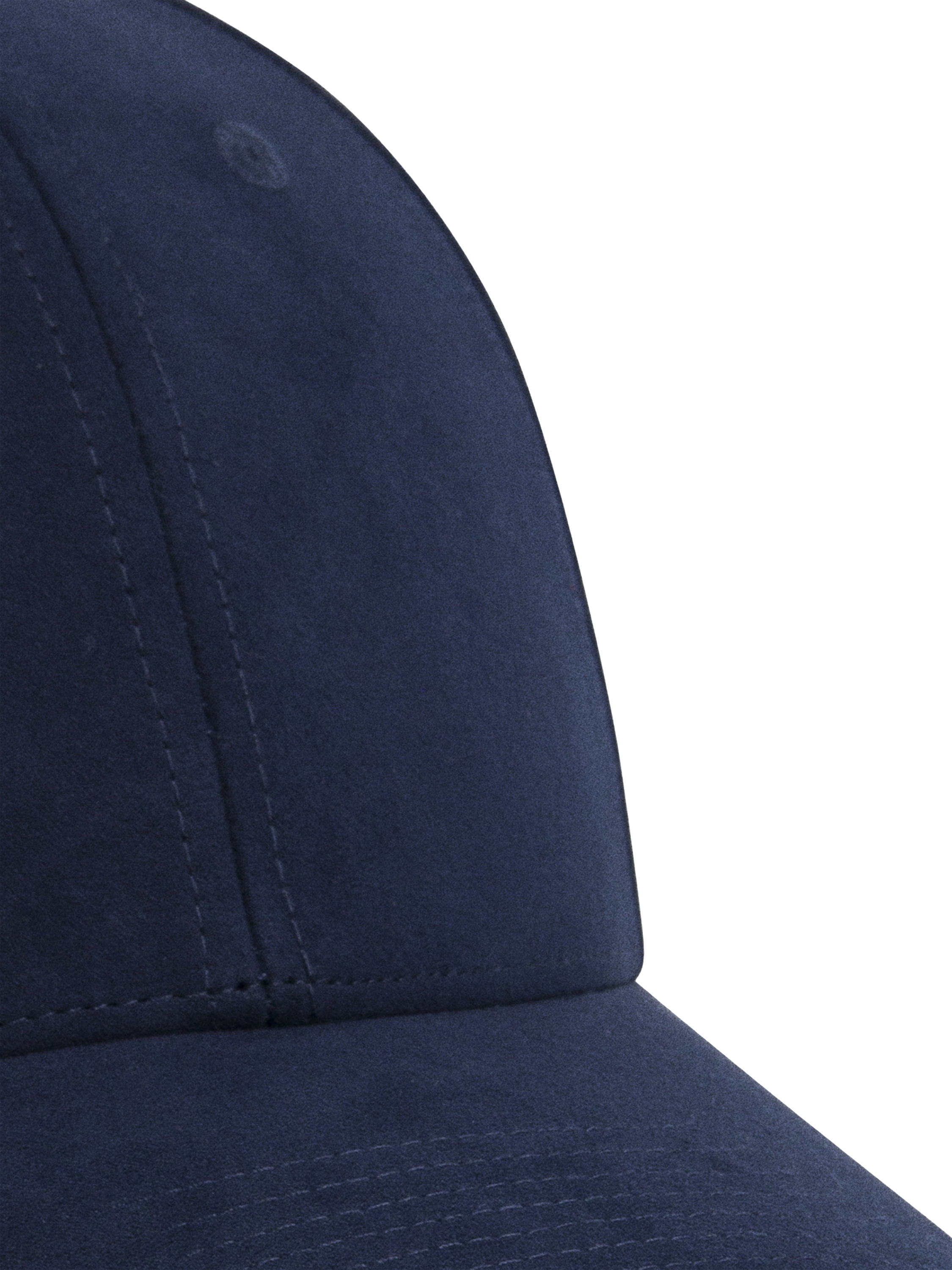 Product image 3 of 4, which shows Hackett London Faux Suede Baseball Cap, Navy, One Size
