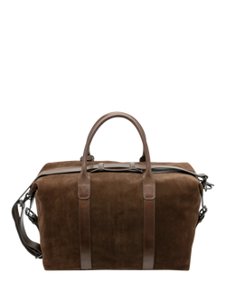 Loake Balmoral Suede and Leather Weekend Bag, Polo, Polo