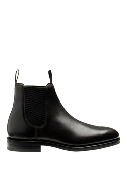 Loake Emsworth Leather Chelsea Boots, Black