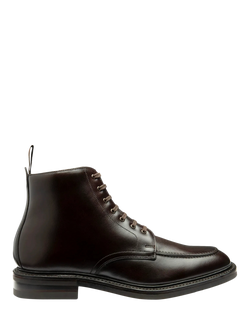 Loake Gisbourne Leather Boots, Dark Brown, Dark Brown