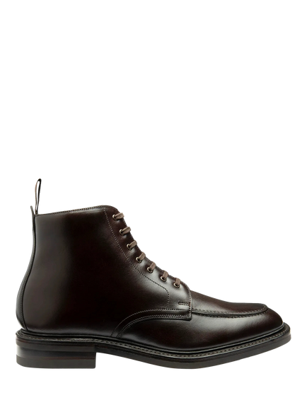 Loake Gisbourne Leather Boots, Dark Brown, Dark Brown