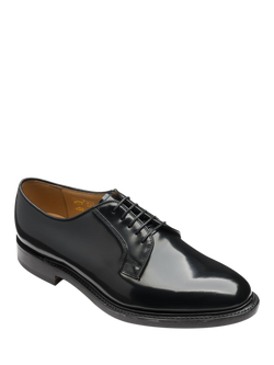 Loake 771B Leather Derby Shoes, Black - view 2, Black