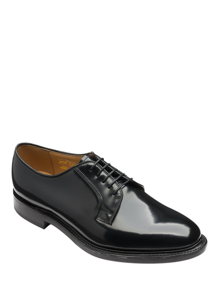 Loake 771B Leather Derby Shoes, Black - view 2, Black