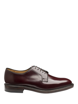 Loake 771T Leather Derby Shoes, Burgundy, Burgundy