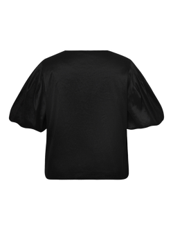 A-VIEW Christa Puff Sleeve Jacket, Black - view 2, Black