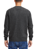 Casual Friday Karl Lambswool Knitted Cardigan, Pewter