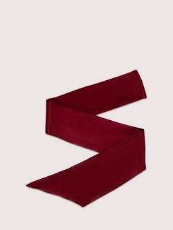 Rewritten Satin Bridesmaid Sash, Chianti Satin