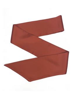 Rewritten Satin Bridesmaid Sash, Terracotta