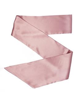 Rewritten Satin Bridesmaid Sash, Rose Pink