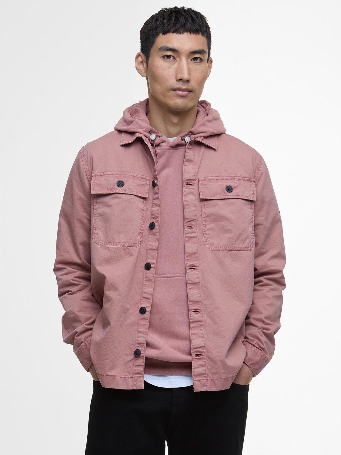 Barbour International Arlo Overshirt, Pink