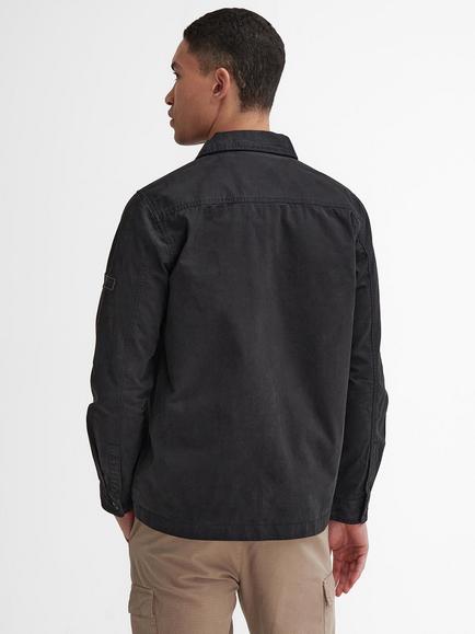 Barbour International Arlo Cotton Overshirt - view 2, Black