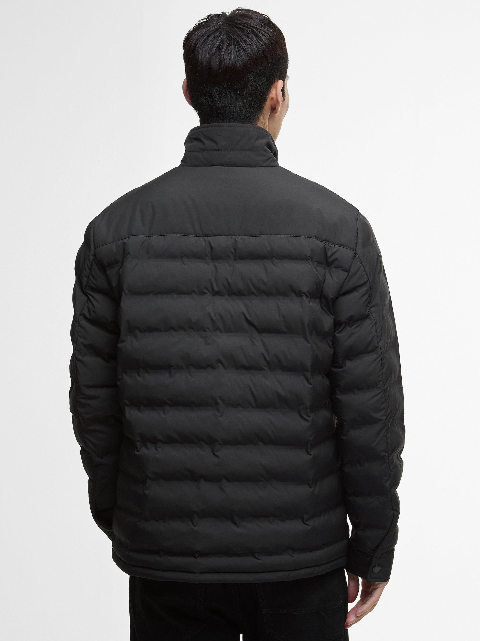 Product image 4 of 6, which shows Barbour International Welded Ariel Quilted Jacket, Black, M