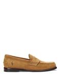 Ralph Lauren Penny Suede Loafers, Tan