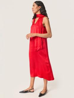 Soaked In Luxury Sja Sleeveless Midi Dress, Salsa, Salsa