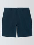 John Lewis Cotton Linen Shorts, Sky Captain