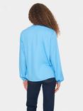 Saint Tropez Campanula Notch Neck Top, All Aboard