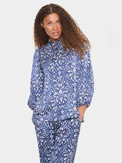 Saint Tropez Imena Floral Shirt, Midnight Sail, Midnight Sail