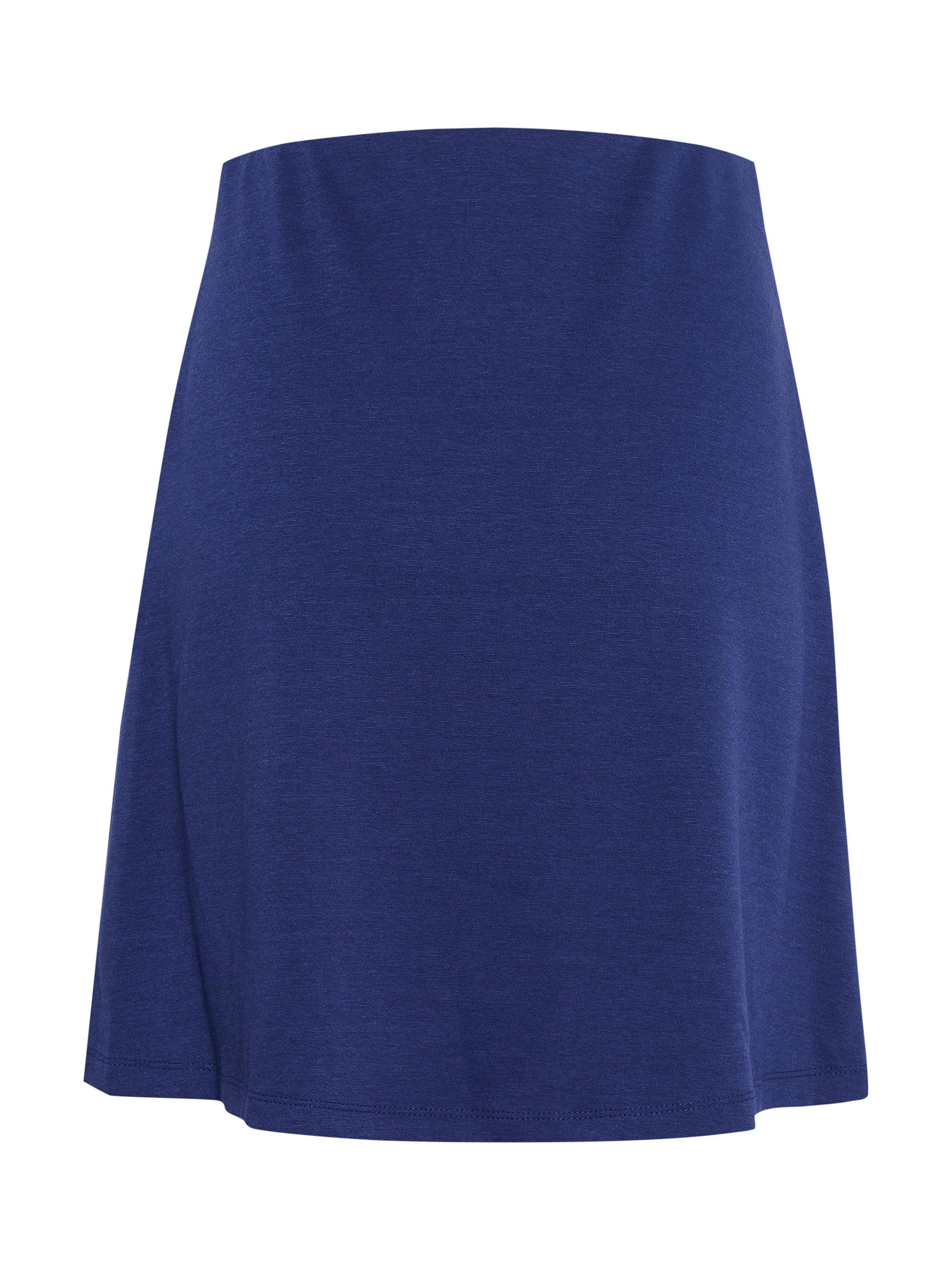 Product image 6 of 6, which shows Saint Tropez Kaileen A-Line Skirt, Midnight Sail, S