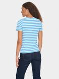Saint Tropez Aster Stripe Organic Cotton Rich T-Shirt