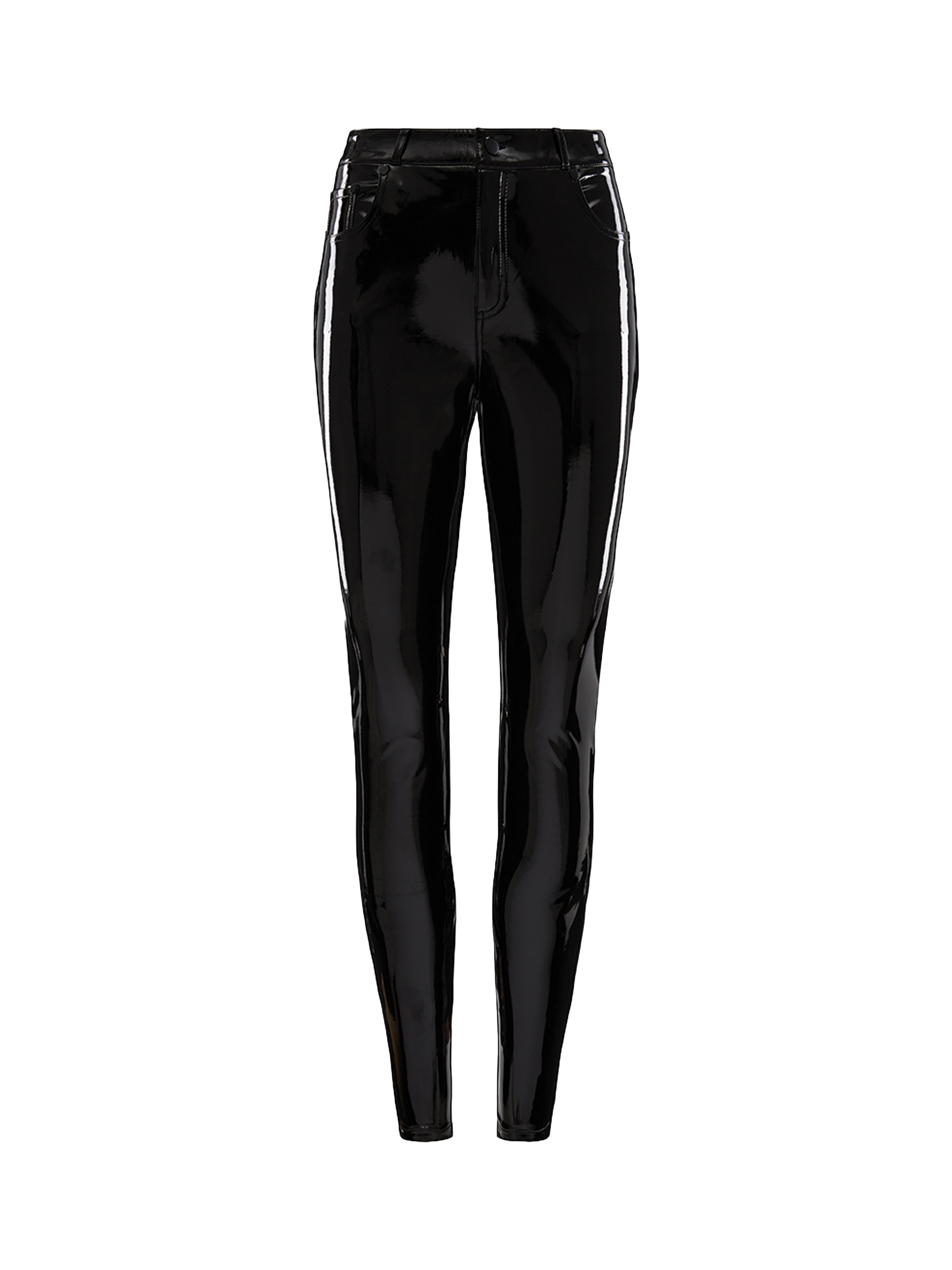 Commando Faux Patent Leather Trousers Black