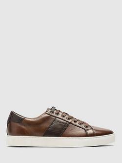 Rodd & Gunn Endeavour Cruise Leather Trainers, Cognac