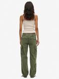 Superdry Low Rise Wide Leg Cargo Trousers