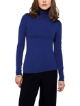 Celtic & Co. Silky Roll Neck Long Sleeve Top