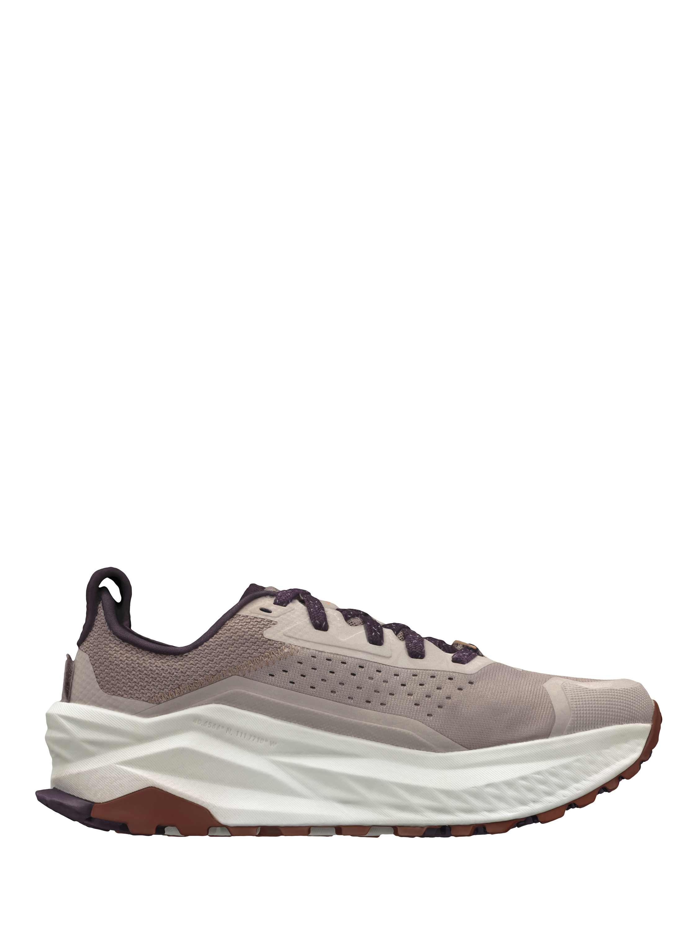 Product image 8 of 11, which shows Altra Olympus 6 Women's Trail Shoes, Taupe, 5