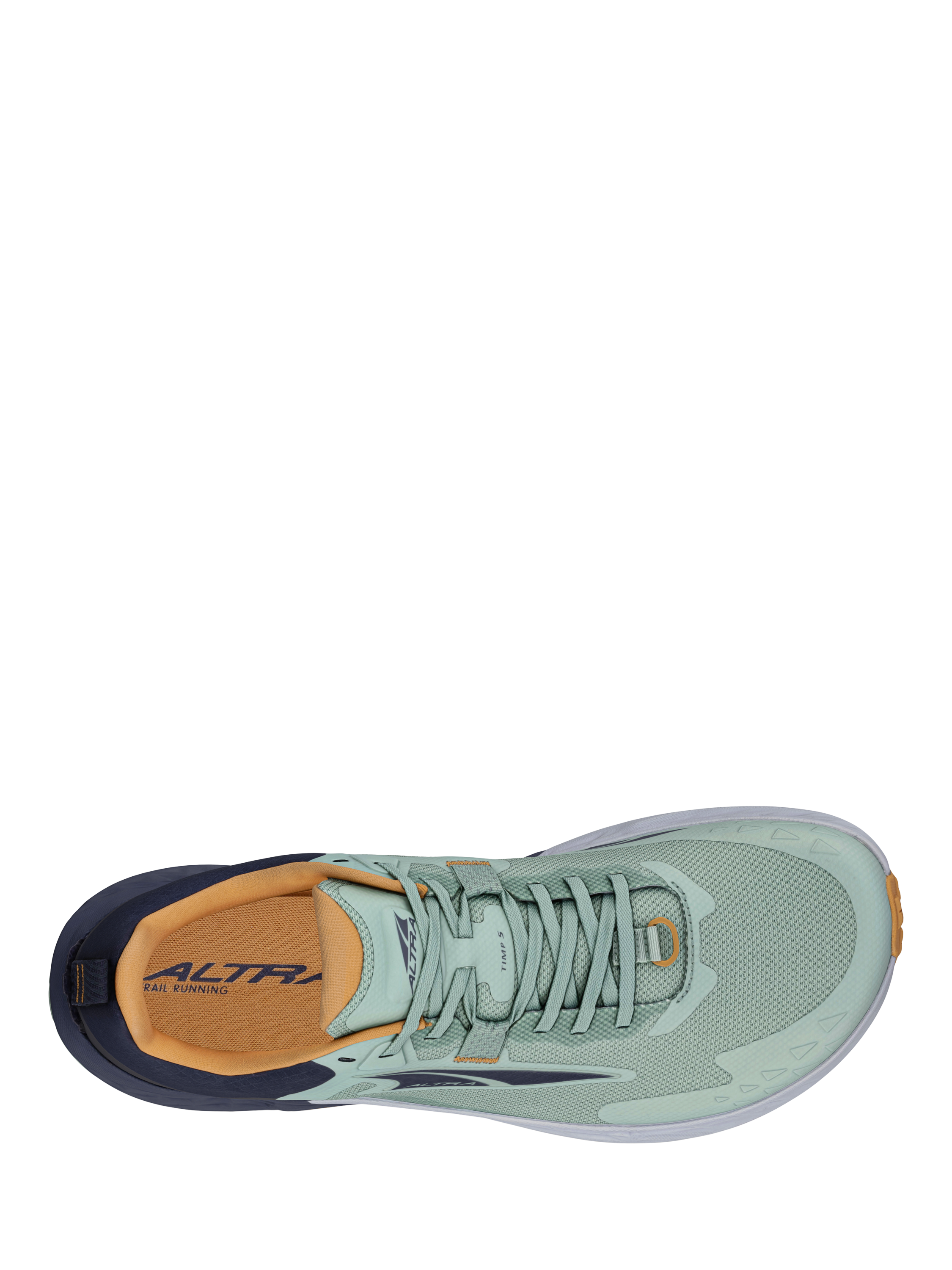 Product image 3 of 11, which shows Altra Men's Timp 5 Trail Running Shoes, Green/Gray, 7.5
