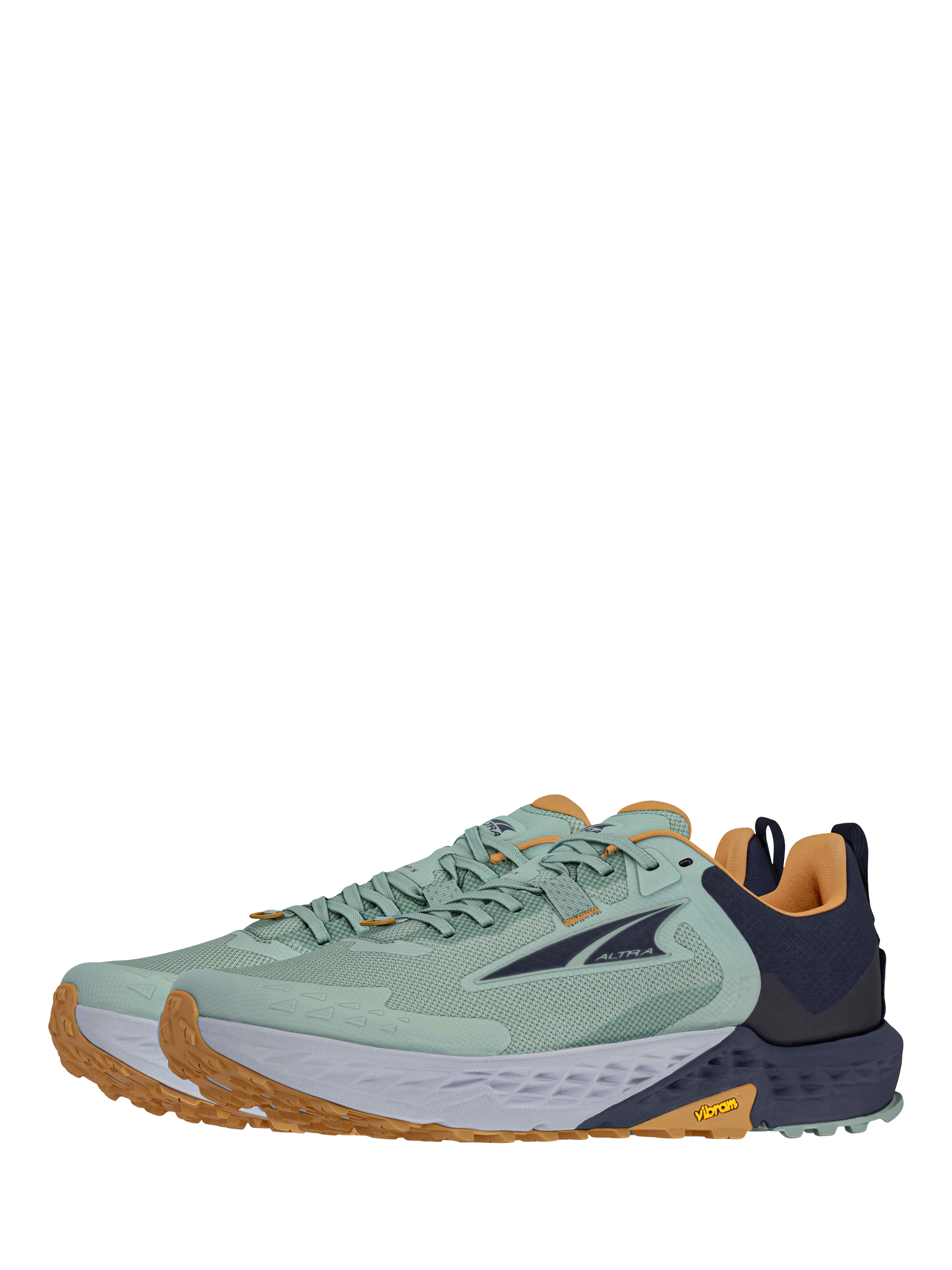 Product image 5 of 11, which shows Altra Men's Timp 5 Trail Running Shoes, Green/Gray, 7.5
