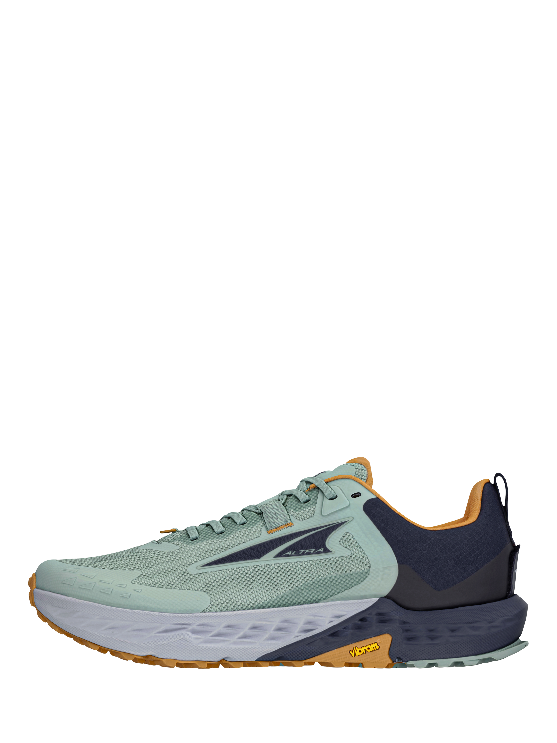 Product image 7 of 11, which shows Altra Men's Timp 5 Trail Running Shoes, Green/Gray, 7.5
