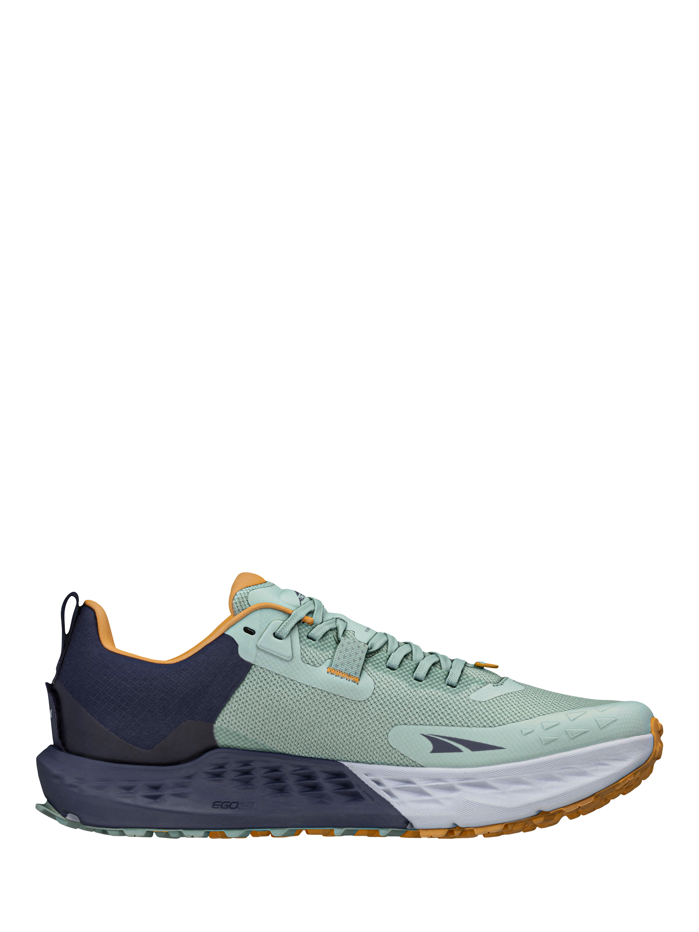 Product image 8 of 11, which shows Altra Men's Timp 5 Trail Running Shoes, Green/Gray, 7.5