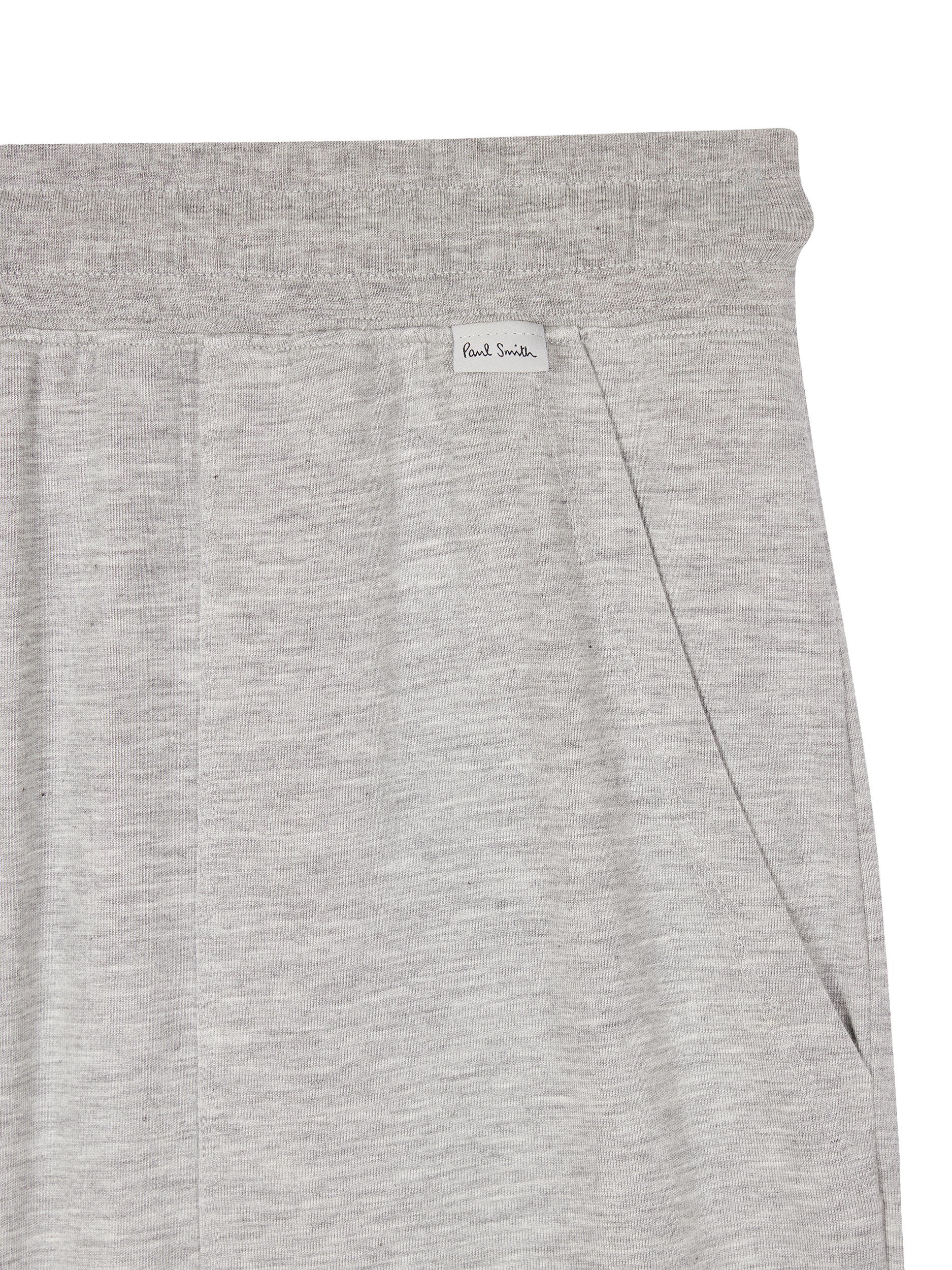 Product image 2 of 2, which shows Paul Smith Modal Blend Lounge Trousers, Grey Mid, S