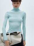 Mango Flurron Wool Blend Roll Neck Jumper