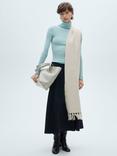 Mango Flurron Wool Blend Roll Neck Jumper