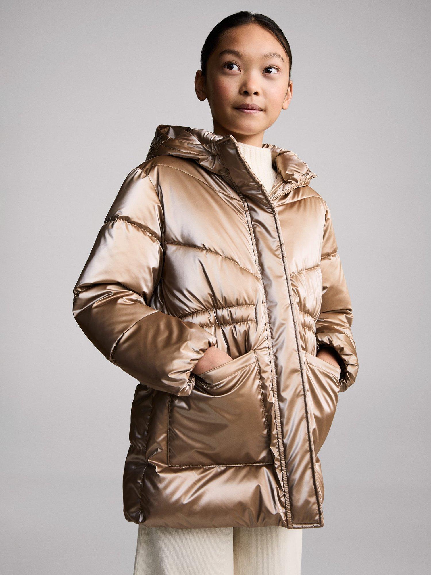 Mango Kids' Lali Coat, Copper