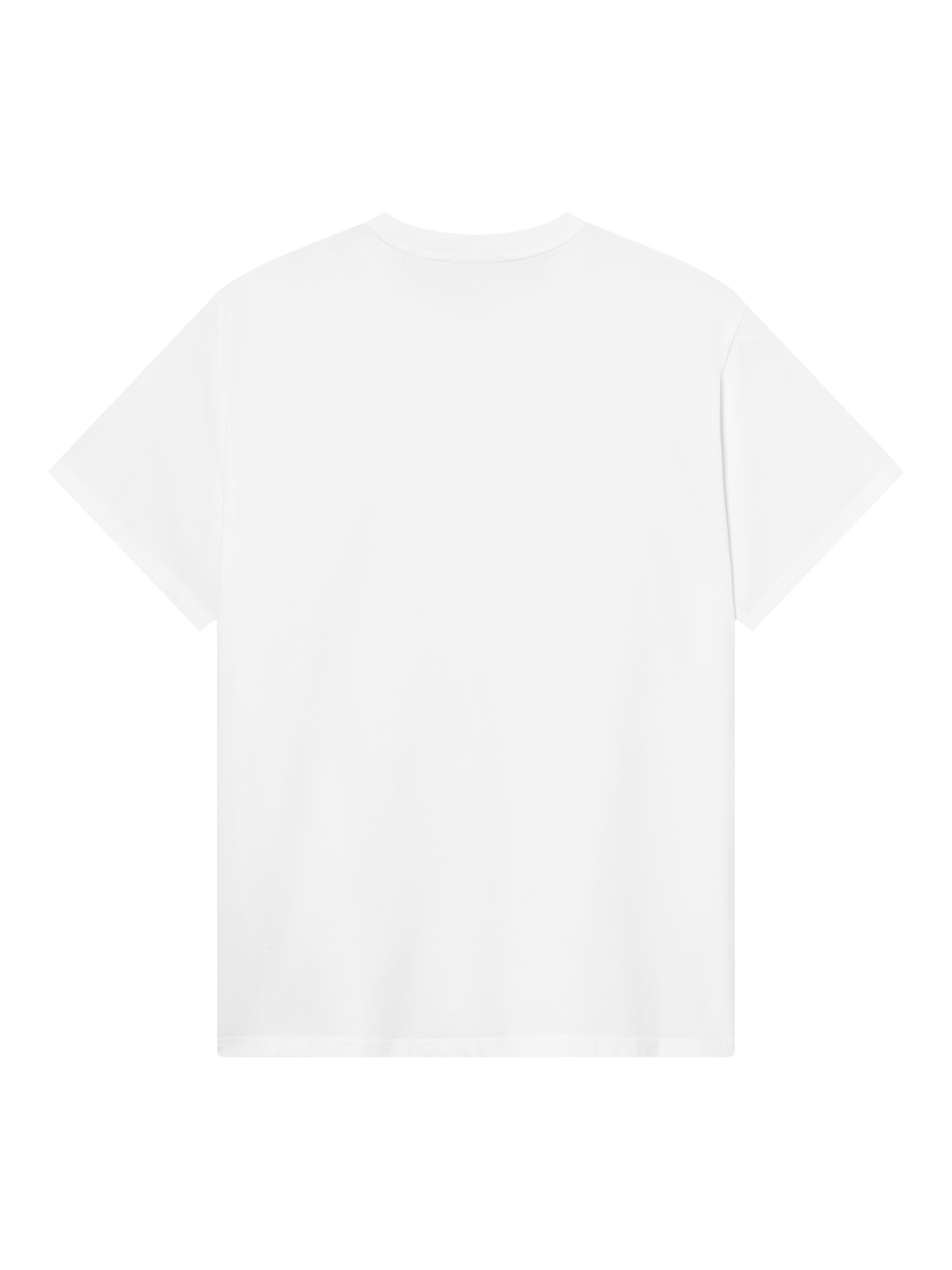Product image 2 of 4, which shows forét Svampejagt Organic Cotton T-Shirt, White/Black, S