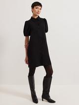 Phase Eight Aida Tulle Sleeve Dress, Black