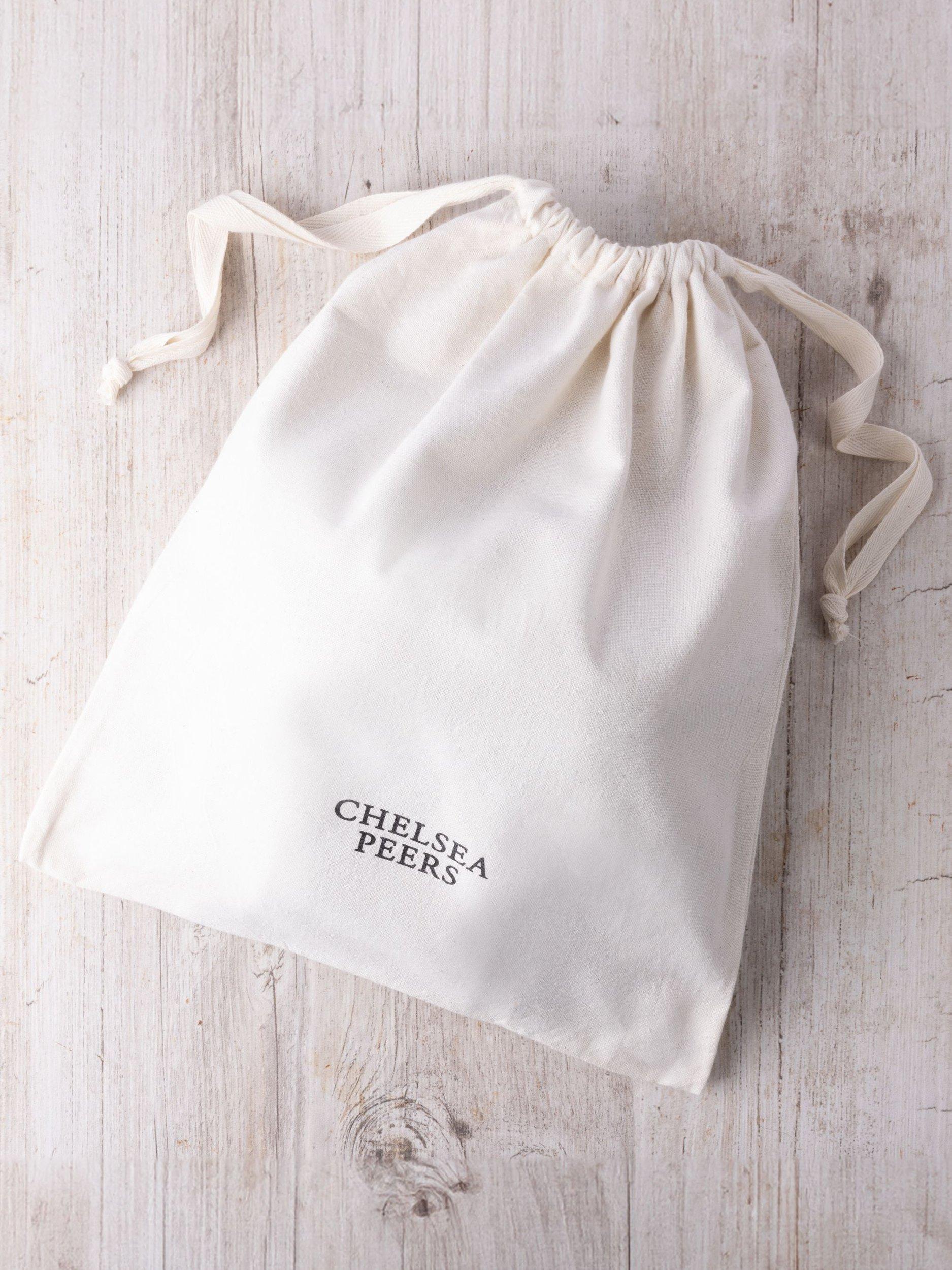 Product image 5 of 5, which shows Chelsea Peers Suede Sheepskin Short Boot Slippers, Grey, S